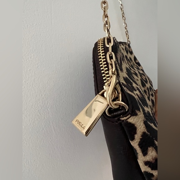 Furla Leopard print shoulder bag - Picture 3 of 5